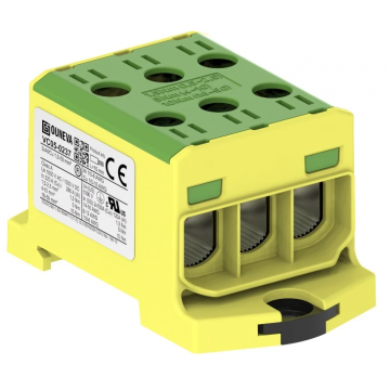 Ouneva aansluitklem geel/groen 1.5-50mm² (O-VC05-0237)