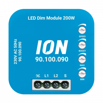 ION industries universele LED dimmer module 0.3-200W (90.100.090)