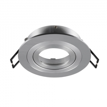 SLV inbouwspot rond kantelbaar zaagmaat 75mm aluminium (1007351)