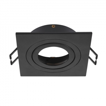 SLV inbouwspot rond kantelbaar zaagmaat 75mm zwart (1007340)