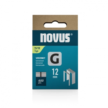 Novus niet met platte draad G 11x12mm 600 stuks (042-0798)