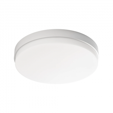 Prolumia LED plafonniere met noodverlichting 24W Ø335 3000-4000K wit IP44 (40008372)