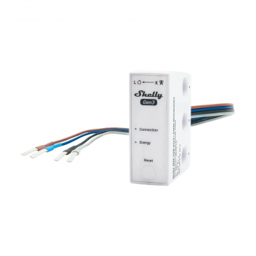Shelly energiemeter 3EM 63W Gen3 (S3EM-003CXCEU63-W)