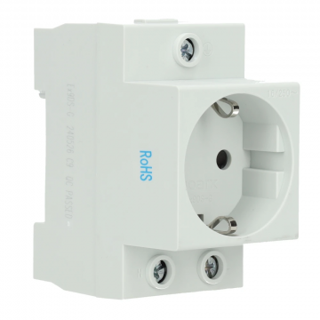 Noark wandcontactdoos met randaarde Din-rail (Ex9DS-G)