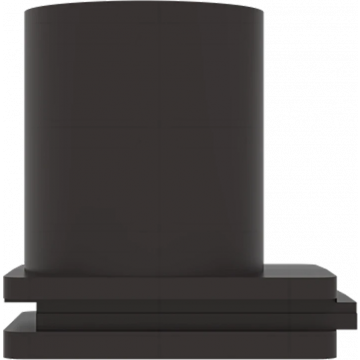 ABB Installatiedozen en -kasten buisinvoer inzetstuk 1x 19mm2 voor kabeldoos 3640 zwart (3529 MB S)