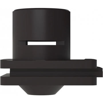 ABB Installatiedozen en -kasten buisinvoer inzetstuk 1x 16mm2 voor kabeldoos 3640 zwart (3529 MB S)