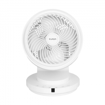 Eurom tafelventilator 8 standen 26,5cm Vento 3D Silent Comfort - white (384901)