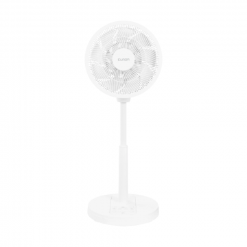 Eurom staande ventilator 12 standen 35cm met afstandsbediening Vento 3DS Silent Comfort - white (384925)