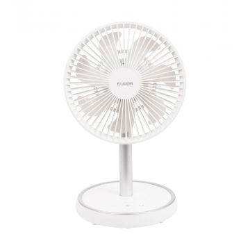 Eurom draadloze uitschuifbare ventilator Vento Cordless Foldable Telescopic - white (384635)