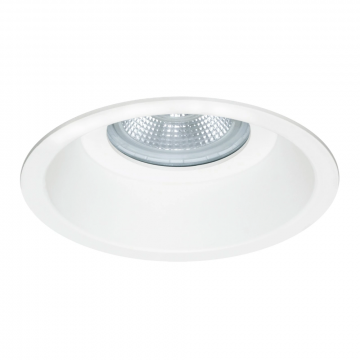 Yphix inbouwspot rond vast wit GU10 zaagmaat Ø75mm - diameter 85mm (50184415)