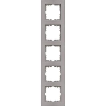Kopp HK07 Pure - Afdekraam 5-voudig staal(407247000)