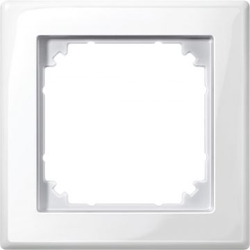 Merten M-Smart 1-voudig afdekraam - polarwit glanzend (478119)