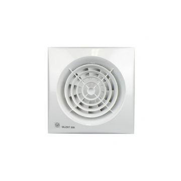 Soler & Palau badkamerventilator voor wand/buisaanbouw 120mm 180m3/h (SILENT-200 CZ)
