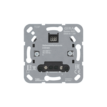 Gira Systeem 3000 neven drukdimmer 2 draads (540800)