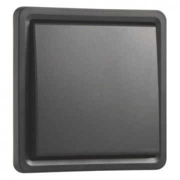 Niko Hydro - spuitwaterdichte wisselschakelaar - zwart IP55 (761-31616)