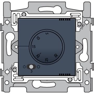 Niko elektronische thermostaat - steel grey coated (220-88001)