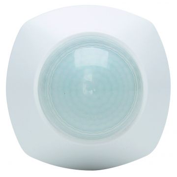 Kopp aanwezigheidsmelder 360° 3-draads 2000W geschikt voor LED - Infracontrol zuiverwit (822101028)