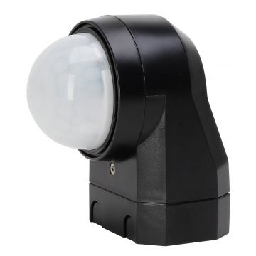 Kopp infrarood bewegingsschakelaar 240° 3-draads 2000W geschikt voor LED- Infracontrol zwart (824605012)