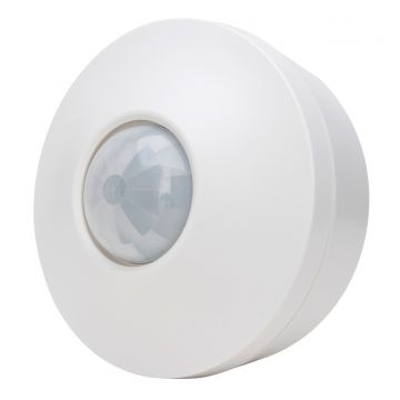 Kopp infrarood aanwezigheidsmelder 360° 12m detectiebereik opbouw 2000W geschikt voor LED - Infracontrol zuiverwit (827801000)