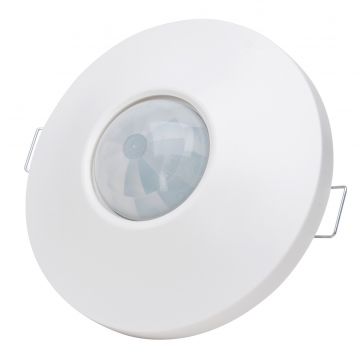 Kopp infrarood aanwezigheidsmelder 360° 12m detectiebereik inbouw master 2000W geschikt voor LED - Infracontrol zuiverwit (827802001)