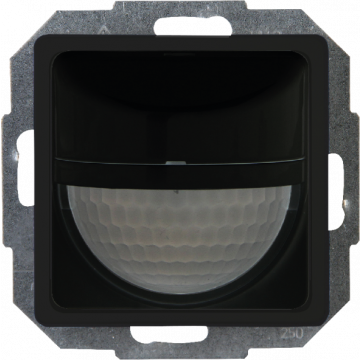 Kopp HK05 INFRAcontrol T 180°, infrarood bewegingsmelder, 2-draads, range 9 meter, 5 - 300 W, LED 5 - 100 VA, 5s - 30 min - mat zwart