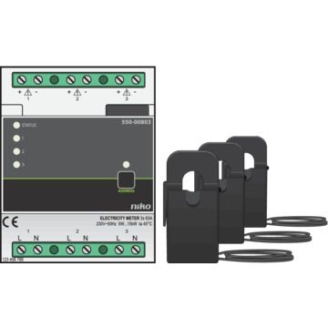 Niko meetmodule 3 kanalen opbouw - Home Control (550-00803)