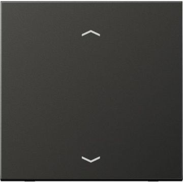 JUNG LS990 stuurafdekking standaard "pijlen" - antraciet (AL 1700 P AN)