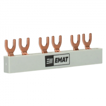 EMAT Kamrail 2-polig 3-voudig (85220035)