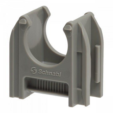 Schnabl kunststof ABS klembeugel buisklem 15-16mm 5/8" - donkergrijs per 200 stuks (31021/200)
