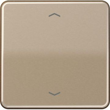 JUNG CD500 stuurafdekking standaard "pijlen" - goud-brons (CD 1700 P GB)