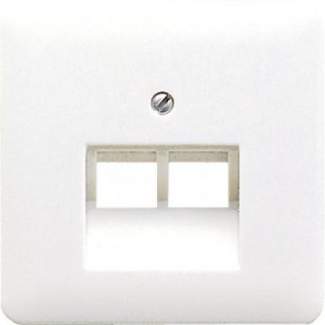 JUNG afdekking 2 x UAE/IAE - CD500 alpin wit (CD569-2UAGR)