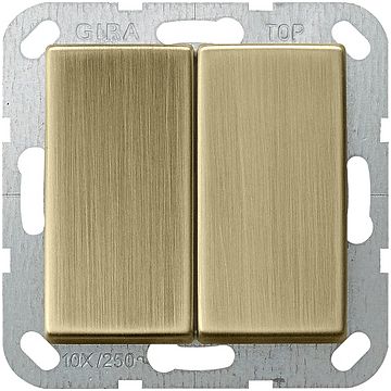 Gira serieschakelaar - systeem 55 brons (0125603)
