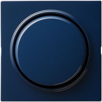 Gira S-color wisseldrukcontact met wip en afdekking 1-polig blauw