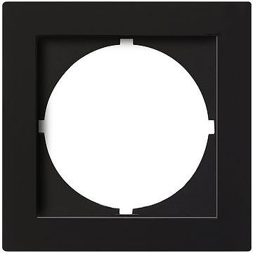 Gira S-color adapterraam rond 50x50mm zwart