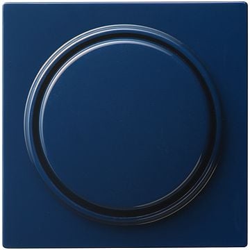 Gira Afdek knop dimmer +  S-Color blauw (065046)