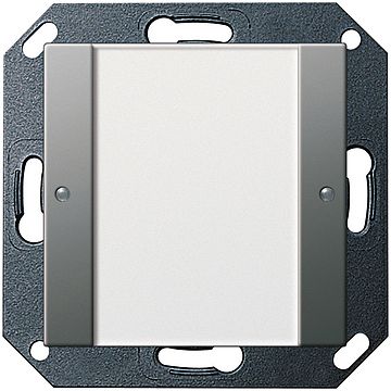 Gira Tastsensor 2 1-voudig 24V pot.vrij TK edelstaal (2001600)