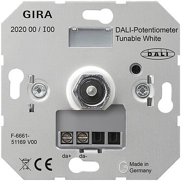 Gira DALI-potentiometer tunable basiselement (202000)