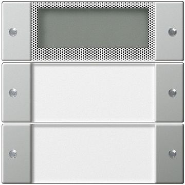 Gira wippenset 2-voudig Plus TK - systeem 55 clear/edelstaal (2142600)