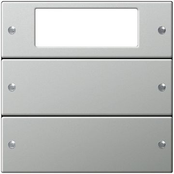 Gira wippenset 2-voudig Plus - systeem 55 edelstaal (2142601)