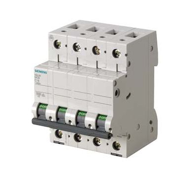 Siemens AG 5SL64166 SIE CIRCUIT BREAKER 6KA 4POL B