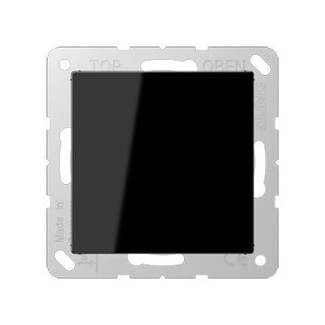 JUNG A500 blindplaat zwart (A594-0SW)