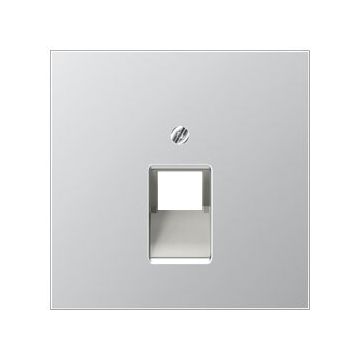 JUNG centraalplaat voor 1 x UAE/IAE - LS range aluminium (AL2969-1UA)
