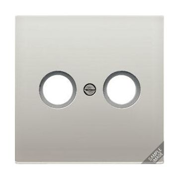 JUNG centraalplaat voor antenne - LS range aluminium (AL2990TV)
