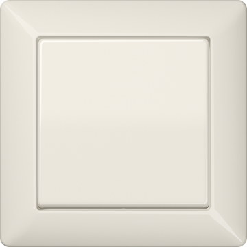 JUNG schakelwip compleet met afdekraam AS range - creme (AS590)