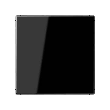JUNG LS990 centraalplaat blinde afdekking zwart (LS994BSW)