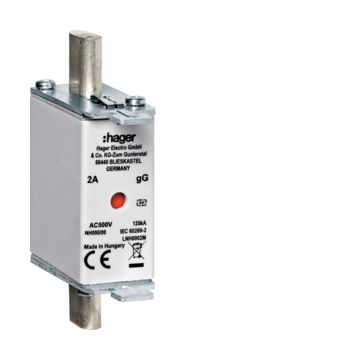 Hager mespatroon NH000 35A 500V gG combimelder (LNH0035M)