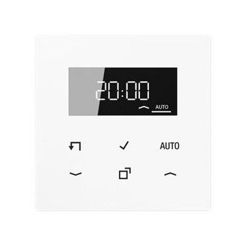 JUNG LS990 timer standaard met display - alpin wit (LS 1750 D WW)