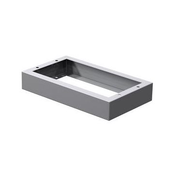 Staka RVS plint R600/A600 100x600x350mm (HxBxD) (PLIR600-100)