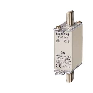 Siemens AG 3NA3822 SIE MESPATR.DIN 000 63A GL/GG