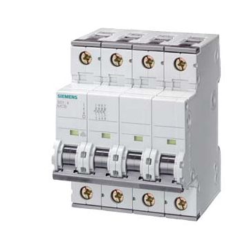 Siemens AG installatieautomaat 4-polig 16A B-kar (5SY66166)